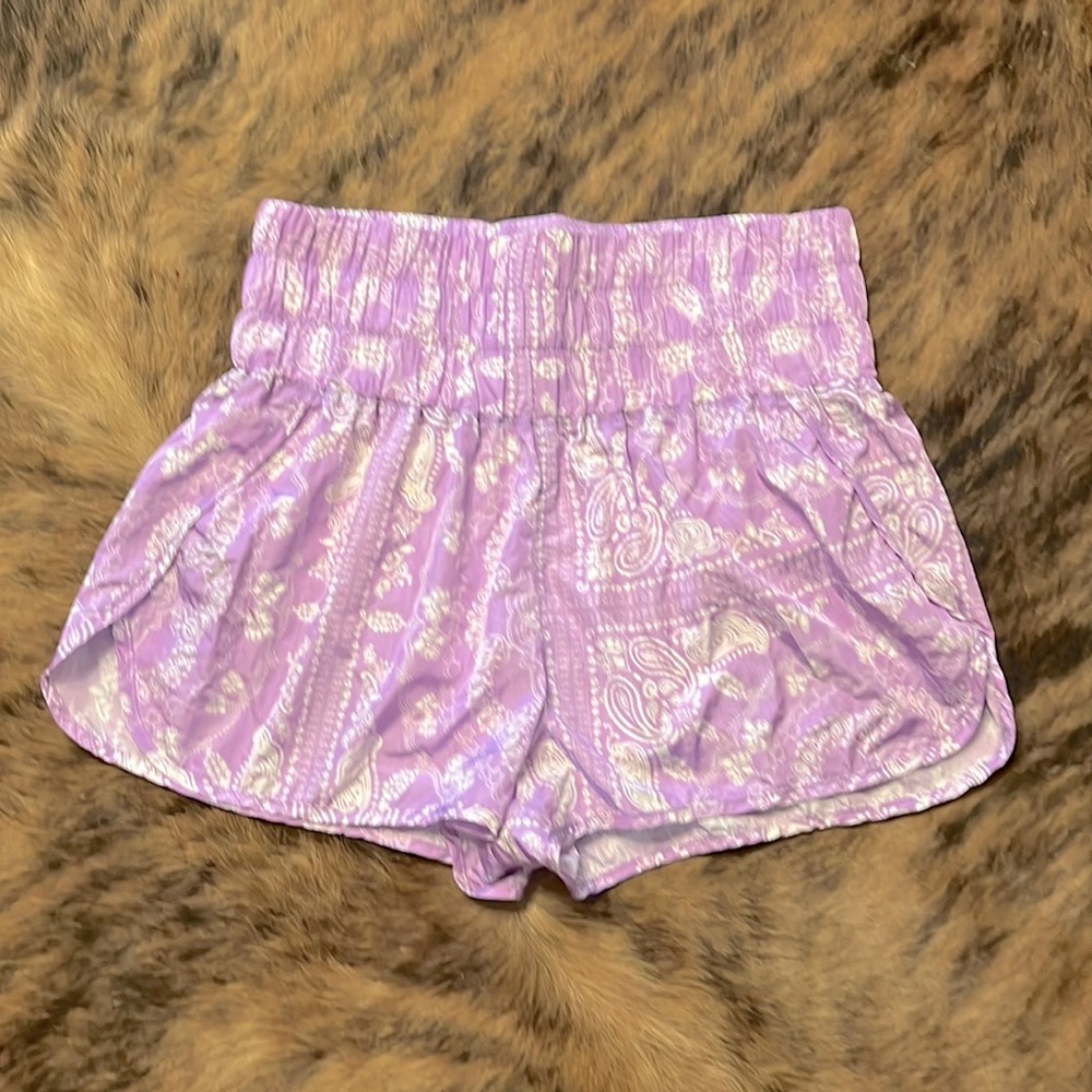 Free People Movement- Bandanna Shorts